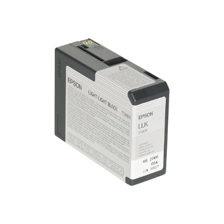 Epson ink cartridge light light black for Stylus PRO 3800, 80ml | Epson