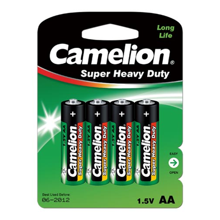 Camelion | R6P-4BB | AA/LR6 | Super Heavy Duty | 4 pc(s)