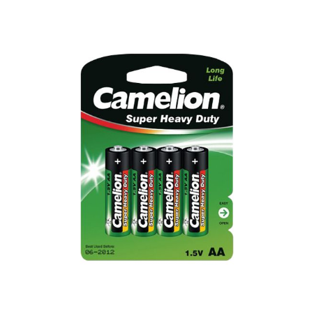 Camelion | R6P-4BB | AA/LR6 | Super Heavy Duty | 4 pc(s)