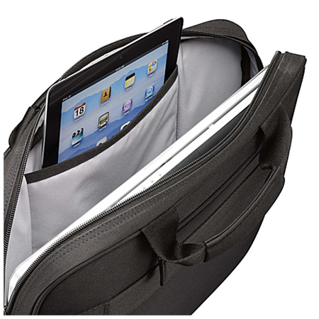 Case Logic | DLC115 | Fits up to size 15 " | Messenger - Briefcase | Black | Shoulder strap