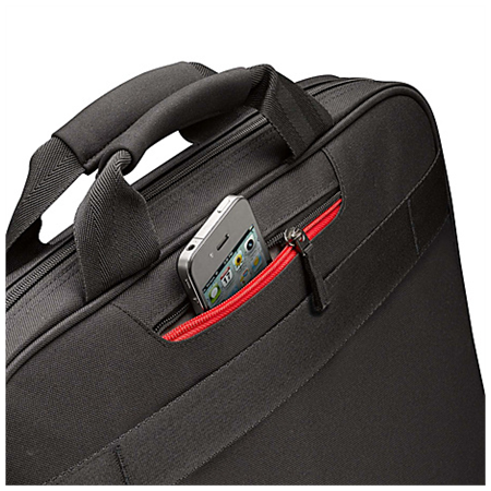 Case Logic | DLC115 | Fits up to size 15 " | Messenger - Briefcase | Black | Shoulder strap