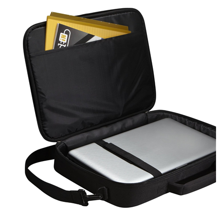 Case Logic | VNCI217 | Fits up to size 17.3 " | Messenger - Briefcase | Black | Shoulder strap