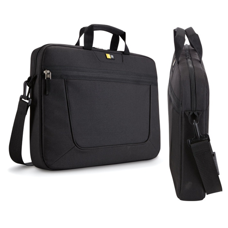Case Logic | VNAI215 | Fits up to size 15.6 " | Messenger - Briefcase | Black | Shoulder strap