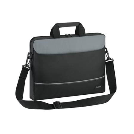 Targus | Intellect | Fits up to size 15.6 " | Messenger - Briefcase | Black/Grey | Shoulder strap