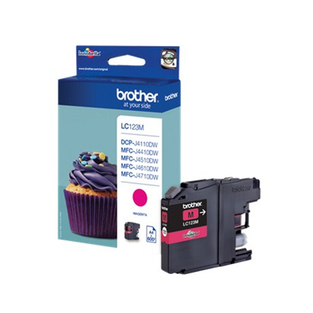 Brother LC123M | Ink Cartridge | Magenta