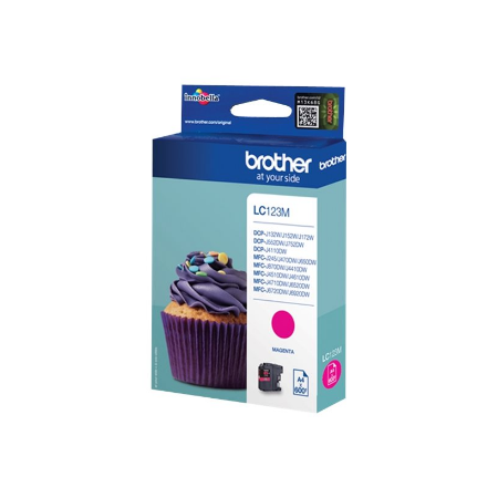 Brother LC123M | Ink Cartridge | Magenta