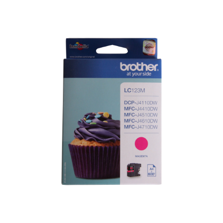Brother LC123M | Ink Cartridge | Magenta