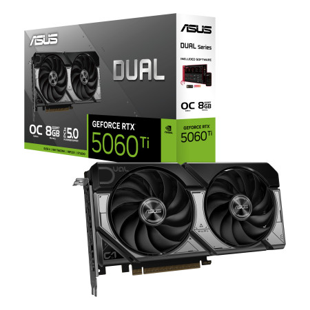 ASUS NVIDIA GeForce RTX 5060 Ti 8 GB GDDR7 Grafikos plokštė