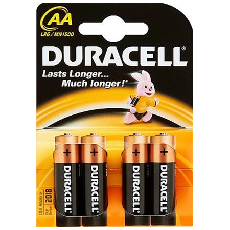 Duracell | AA/LR6 | Alkaline Basic MN1500 | 4 pc(s)