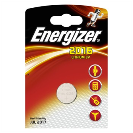 Energizer | CR2016 | Lithium | 1 pc(s)