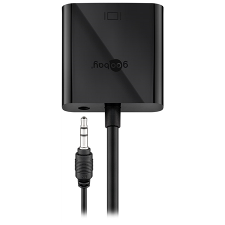 Goobay | HDMI/VGA adapter, nickel plated | 68793 | Black | HDMI male (type A) | VGA female (15-pin)