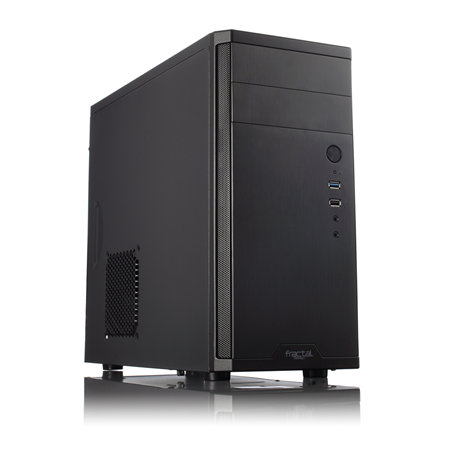 Fractal Design | CORE 1100 | Black | Micro ATX | Power supply included No | ATX PSUs, up to 185mm if a typical-length optical dr