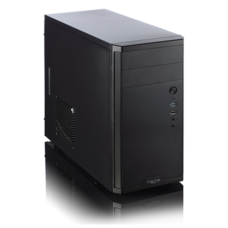 Fractal Design | CORE 1100 | Black | Micro ATX | Power supply included No | ATX PSUs, up to 185mm if a typical-length optical dr