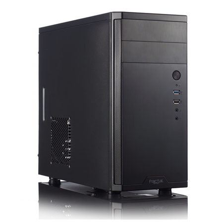 Fractal Design | CORE 1100 | Black | Micro ATX | Power supply included No | ATX PSUs, up to 185mm if a typical-length optical dr