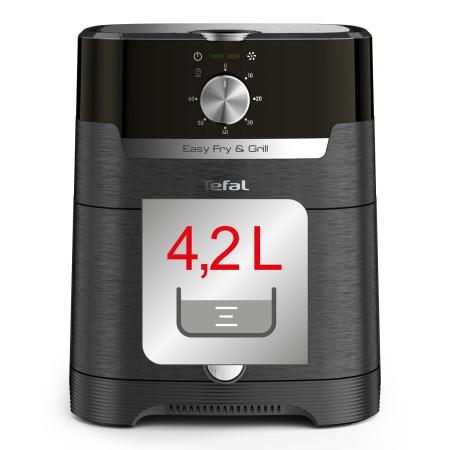 Tefal Easy Fry & Grill EY5018 4,2 L Karšto oro gruzdintuvė
