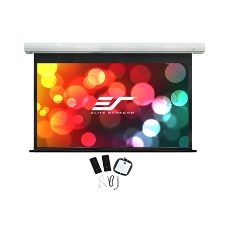 Elite Screens | Saker Series | SK110XHW-E12 | Diagonal 110 " | 16:10 | Viewable screen width (W) 244 cm | White
