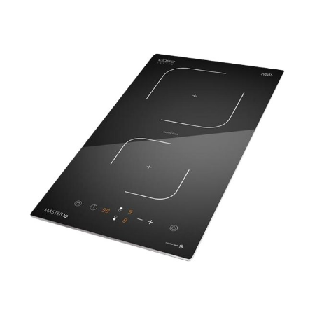 Caso | Hob | Master E2 | Induction | Number of burners/cooking zones 2 | Touch | Timer | Black