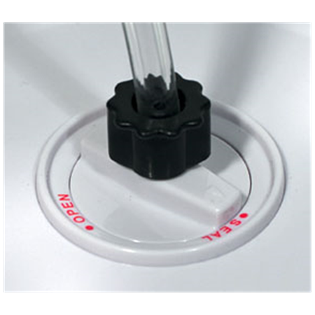 Caso | Vacuum Canister Set | 01260 | 3 canisters | White/Transparent