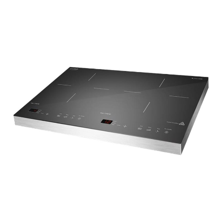 Caso | Free standing table hob | S-Line 3500 | Number of burners/cooking zones 2 | Sensor-Touch | Black | Induction