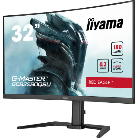 iiyama G-MASTER GCB3280QSU-B2 kompiuterio monitorius 31.5" Dual QHD