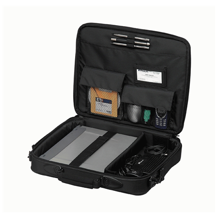 Targus | Classic Clamshell Case | Fits up to size 15.6 " | Messenger - Briefcase | Black | Shoulder strap