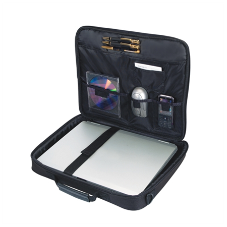 Targus | Classic Clamshell Case | Fits up to size 15.6 " | Messenger - Briefcase | Black | Shoulder strap