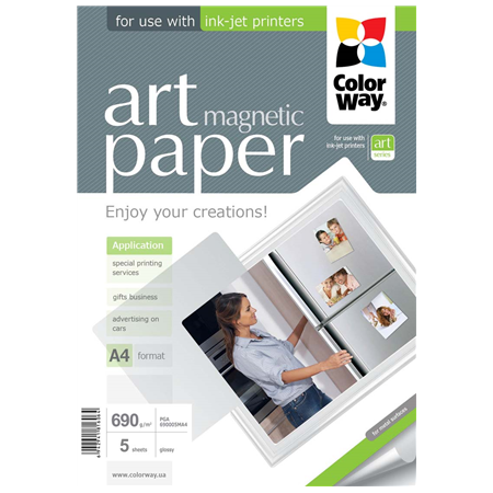 ART Glossy | 690 g/m² | A4 | Magnetic Photo Paper