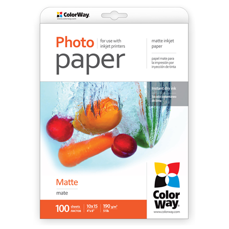 190 g/m² | 10x15 | Matte Photo Paper