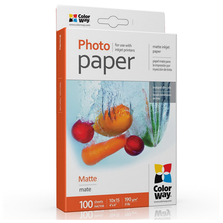 190 g/m² | 10x15 | Matte Photo Paper