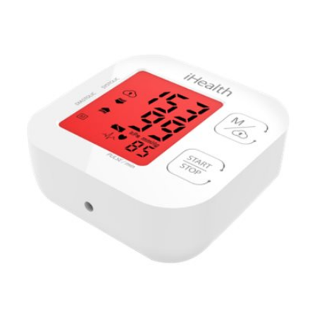 iHealth | Track | KN-550BT | White/Blue | Calculation of blood pressure (systolic and diastolic), Calculation of heart rate | 4