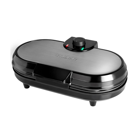 Tristar | Waffle maker | WF-2120 | 1200 W | Number of pastry 10 | Heart shaped | Black