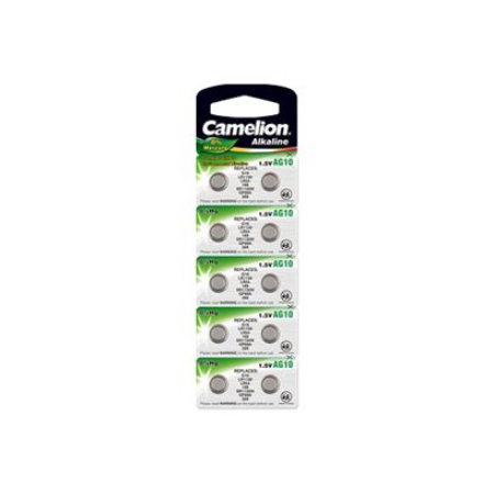 Camelion | AG10/LR54/LR1130/389 | Alkaline Buttoncell | 10 pc(s)