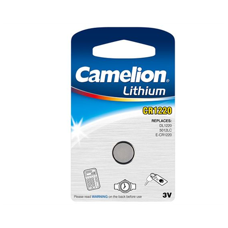 Camelion | CR1220-BP1 | CR1220 | Lithium | 1 pc(s)