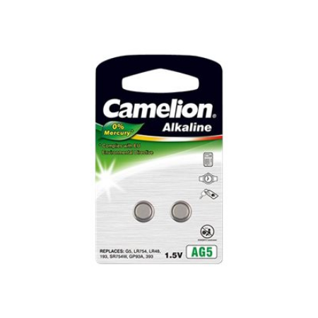 Camelion | AG5/LR48/LR754/393 | Alkaline Buttoncell | 2 pc(s)