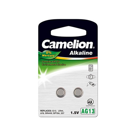 Camelion | AG13/LR44/357 | Alkaline Buttoncell | 2 pc(s)
