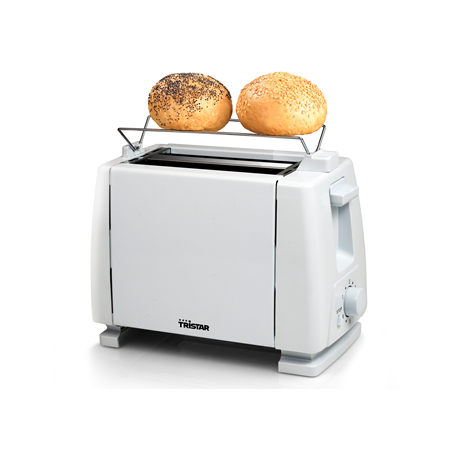 Toaster | Tristar | BR-1009 | Power 750 W | Number of slots 2 | Housing material Metal | White