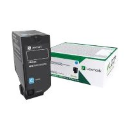 Lexmark Lexmark High Capacity Cyan Return Programme 84C2HC0 Toner Cartridge | Lexmark Cyan