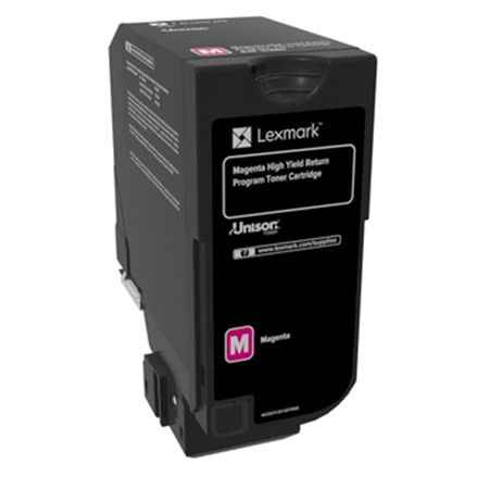 Lexmark 16K Magenta Return Program Toner Cartridge (CX725) | Lexmark Magenta