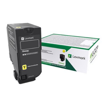 Lexmark Genuine High Capacity Yellow Return Programme 84C2HY0 Toner Cartridge | Lexmark Yellow