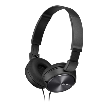 Sony | Foldable Headphones | MDR-ZX310 | Wired | On-Ear | Black