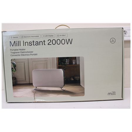 SALE OUT.  | Mill | Heater | SG2000LED | Convection Heater | 2000 W | Number of power levels 3 | Suitable for rooms up to 30 m²