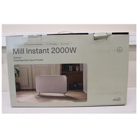 SALE OUT.  | Mill | Heater | SG2000LED | Convection Heater | 2000 W | Number of power levels 3 | Suitable for rooms up to 30 m²