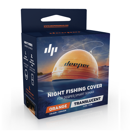 Deeper | ITGAM0001 | Night cover | Night Fishing Cover | Orange