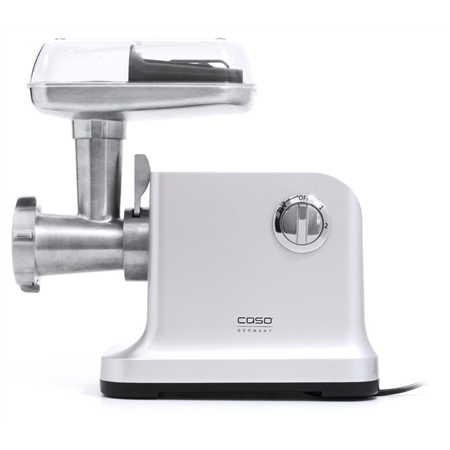 Caso | Meat Grinder | FW2000 | Silver | Number of speeds 2 | Accessory for butter cookies; Drip tray