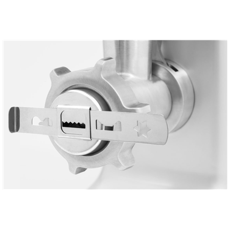 Caso | Meat Grinder | FW2000 | Silver | Number of speeds 2 | Accessory for butter cookies; Drip tray