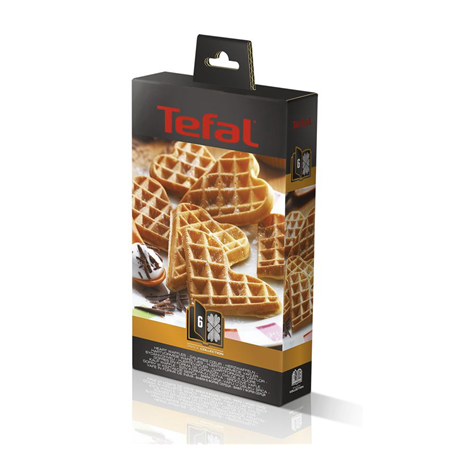 TEFAL XA800612 Heart shape Waffle plates | TEFAL | XA800612 | Black