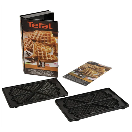 TEFAL XA800612 Heart shape Waffle plates | TEFAL | XA800612 | Black