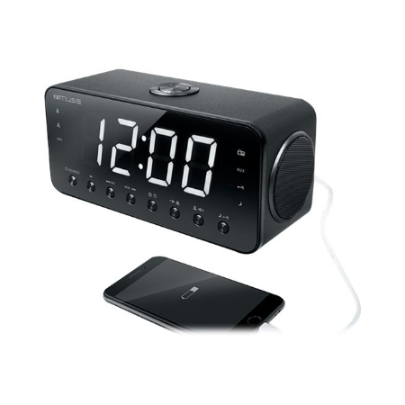 Muse | Clock radio | M-192CR | Black