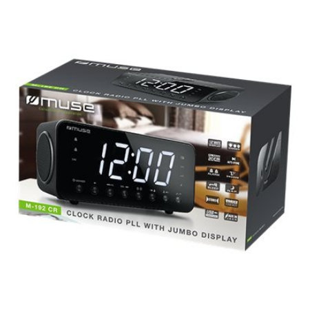 Muse | Clock radio | M-192CR | Black