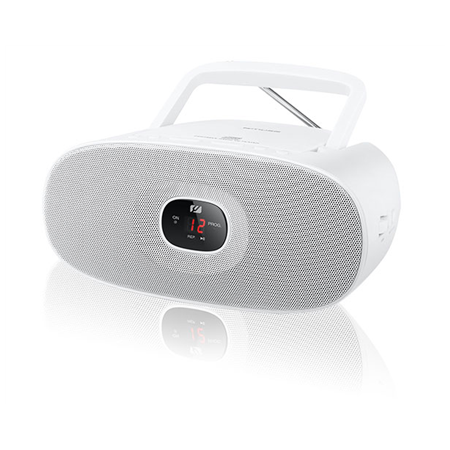 Muse | MD-202RDW | Portable radio CD player | White